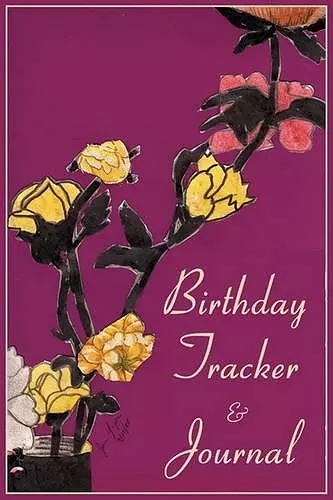 Birthday Tracker & Journal cover