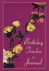 Birthday Tracker & Journal cover
