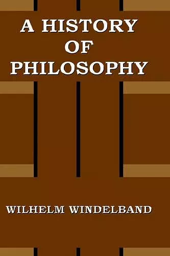 A History of Philosophy cover