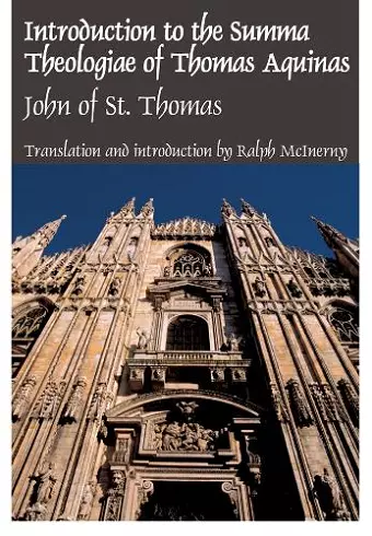 Intro Summa Theologiae Thomas Aquinas cover