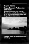 Roger Bacons Philosophy Of Nature cover