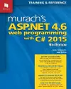 Murachs ASP.NET 4.6 Web Programming with C# 2016 cover