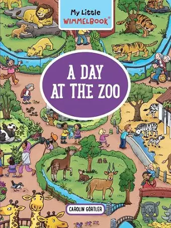 My Little Wimmelbook® - A Day at the Zoo cover