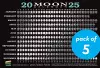 2025 Moon Calendar Card (5 pack) cover