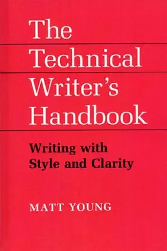 The Technical Writer's Handbook cover