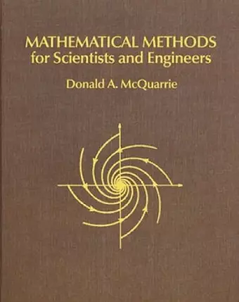 Mathematical Methods for Scientists and Engineers cover