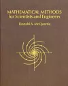 Mathematical Methods for Scientists and Engineers cover