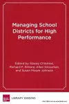 Managing School Districts for High Performance cover