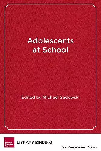 Adolescents at School cover
