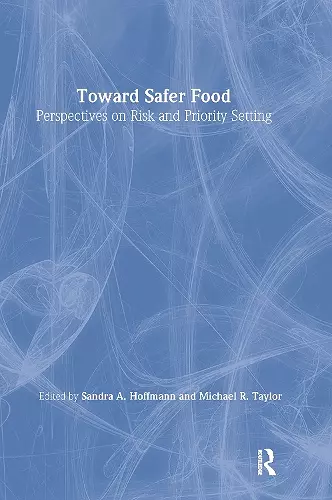 Toward Safer Food cover