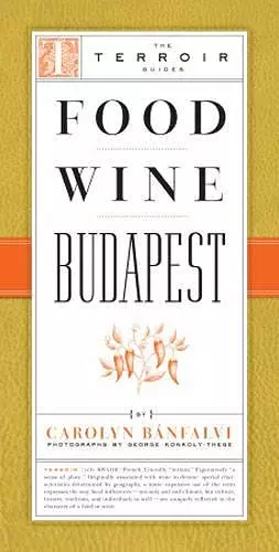 Food Wine Budapest cover