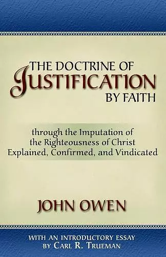 The Doctrine of Justification by Faith cover