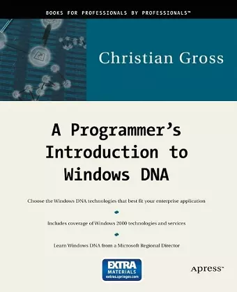 A Programmer's Introduction to Windows DNA cover