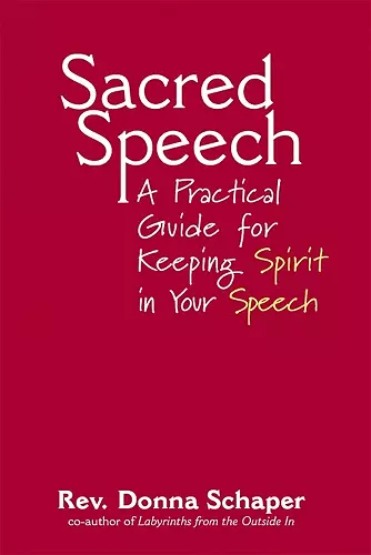 Sacred Speech cover