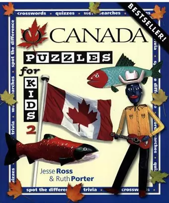 O Canada Puzzles for Kids Book 2 cover