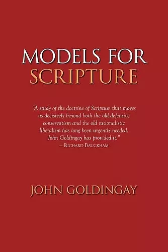 Models for Scripture cover