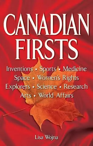 Canadian Firsts cover