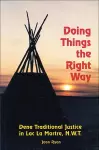 Doing Things the Right Way cover