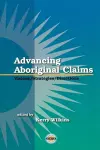 Advancing Aboriginal Claims cover