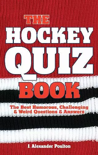 Hockey Quiz Book, The cover