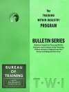 Training Within Industry: Bulletin Series cover