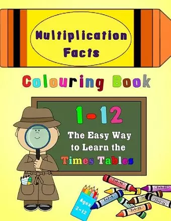 Multiplication Facts Colouring Book 1-12 cover