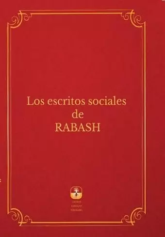 Los Escritos Sociales De Rabash cover