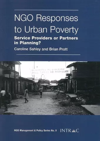 NGO Responses to Urban Poverty cover