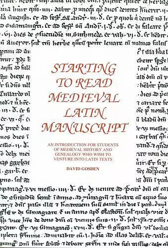 Starting to Read Medieval Latin Manuscript cover