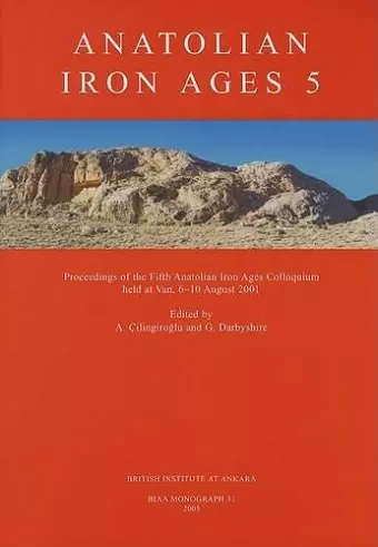 Anatolian Iron Ages 5 cover