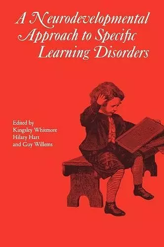 Neurodevelopmental Approach to Specific Learning  Disorders cover