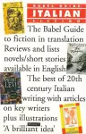 Babel Guide to Italian Fiction in English Translation cover