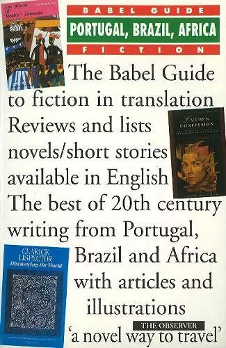 Babel Guide to Portugal, Brazil & Africa Fiction in English Translation cover