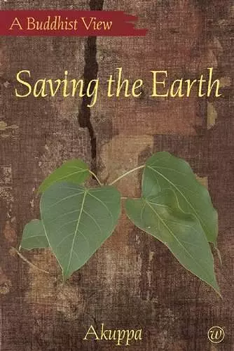 Saving the Earth cover