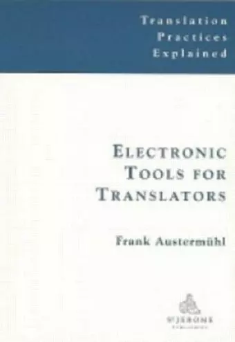 Electronic Tools for Translators cover