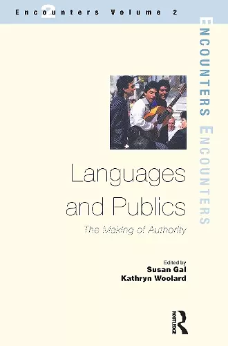 Languages and Publics cover