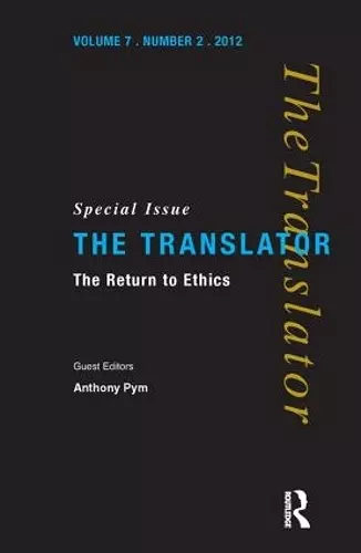 The Return to Ethics cover