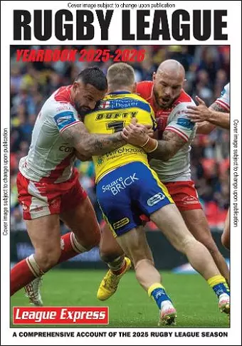 Rugby League Yearbook 2025-2026 cover