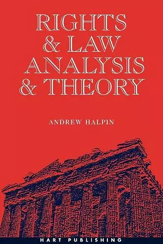 Rights and Law, Analysis and Theory cover