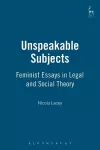 Unspeakable Subjects cover