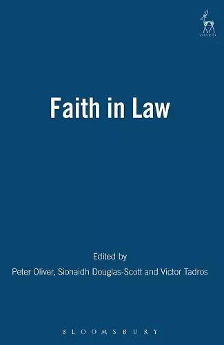 Faith in Law cover
