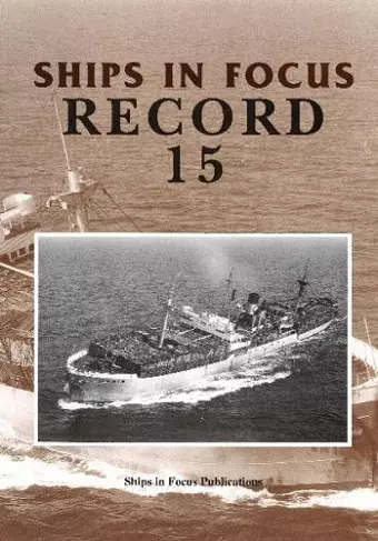 Ships in Focus Record 15 cover