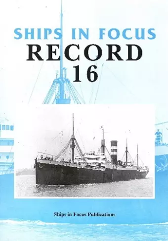 Ships in Focus Record 16 cover