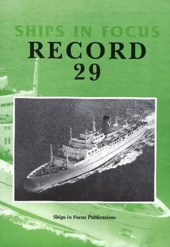 Ships in Focus Record 29 cover