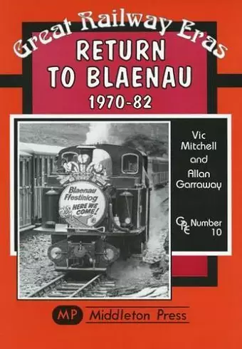 Return to Blaenau 1970-82 cover
