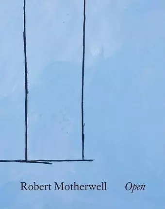 Robert Motherwell: Open cover