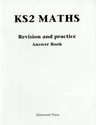 KS2 Maths Revision and Practice Answer Book cover