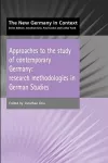 Approaches to the Study of Contemporary Germany cover