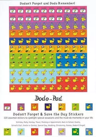 Dodon't Forget and Save the Day Stickers from Dodo Pad cover