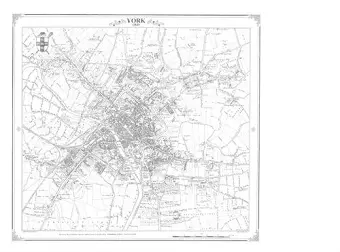 York 1849 Map cover